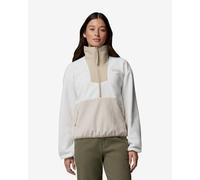 Pile Columbia Sequoia Grove Half Zip Fleece bianco beige donna - XL