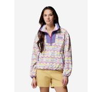 Pile Columbia Sequoia Grove Printed Half Zip bianco viola donna - XL
