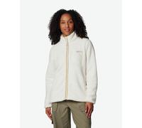 Pile Columbia West Bend Full Zip II bianco beige donna - L