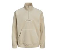 Pile con 1/4 di zip Jack & Jones Vesterbro Blanc M