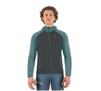 Pile con cappuccio a zip intera Karpos Ambrizzola Bleu S