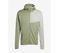 adidas Terrex - Xperior Light Fleece Hooded Jacket - Giacca in pile S olivia