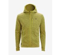 Pile con cappuccio Altus Seneca I30 verde giallo-grigio - L
