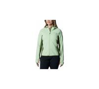 Pile con cappuccio columbia spectre ridge green donna