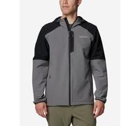Pile con cappuccio Columbia Tech Softshell grigio scuro nero - L