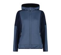 Pile con cappuccio da donna CMP Grid Tech Bleu 2XL