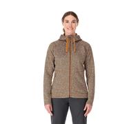 Pile con cappuccio da donna Rab Amy Marron XL