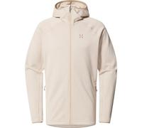 Pile con cappuccio HAGLOFS Magma Mid da uomo (beige gesso) M