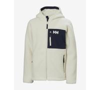 Pile con cappuccio Helly Hansen Champ Pile 2.0 bianco sporco per bambini - 13