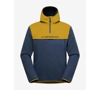 La Sportiva Guidance Sherpa Hoody M - felpa in pile - uomo S Blue/Yellow man Recycled Polyester