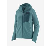 Patagonia - Women's R1 CrossStrata Hoody - Giacca softshell S turchese