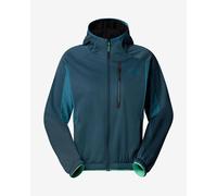 Pile con cappuccio The North Face Mountain Athletics Full Zip verde acqua donna - M