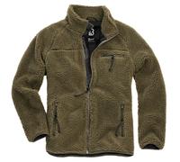 Pile con cerniera Brandit Teddy Vert 2XL