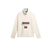 Pile con chiusura a mezza zip Napapijri Burgee Blanc 3XL