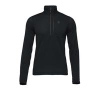 Pile con mezza zip Black Diamond Coefficient LT PO Nero M