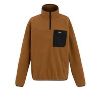 Regatta Frankie Half Zip Fleece Marrone S Uomo