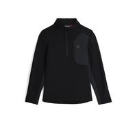 Spyder Mens Bandit 1/2 Zip Black L Maglione