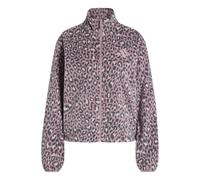 Adidas - Pile spazzolato, traspirante e caldo - Multi FZ Fleece Jkt W Dual Lilac per Donne in Poliestere Riciclato - Taglia M - Rosa