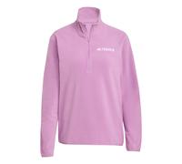 adidas Donna Terrex Multi Essentials Half Zip Fleece Jacket, preloved Purple, L