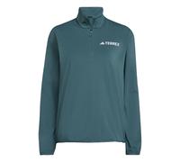 Adidas Terrex Multi Climawarm Tech Half Zip Fleece Blu L Donna