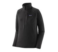 Pile da donna con 1/2 zip Patagonia R1 Noir L