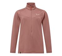 Pile da donna con 1/2 zip Salewa Puez Cammino Rose 3XL