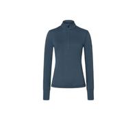 Super.natural Tundra175 Half Zip Long Sleeve T-shirt Blu M Donna