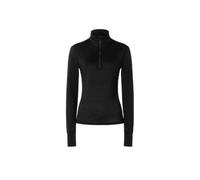 Super.natural Tundra175 Half Zip Long Sleeve T-shirt Nero M Donna