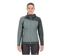 Pile da donna con cappuccio e zip integrale Karpos Averau Vert XL