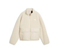 Giacca da donna Puma Re:Fibre Sherpa Jacket W Taglia: M / Colore: bianco