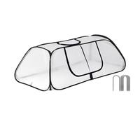 Pile Da Giardino - Cloche Tunnel Di Coltivazione Riutilizzabile | Copertura Antigelo Per Tutte Le Stagioni, Tenda A Rete Per Giardini Con Patio, Per Climi Freddi Invernali All'aperto Gelate Gelide Sta