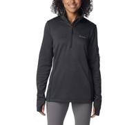 Pile donna con mezza zip Columbia Park View Noir S