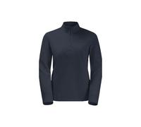 Pile donna JACK WOLSKIN TAUNUS HZ (grafite) con mezza zip XS