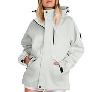 Pile Donna Montagna Corto Tecnica USA Ponchielli Giallo Spolverino Tessuto Cappotto Giacca Antipioggia Invernale Raincoat Giacca Donna Autunno Antivento Running XXL