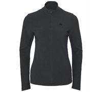 Maglia donna odlo 1 2 zip roy manica lunga grigio scuro