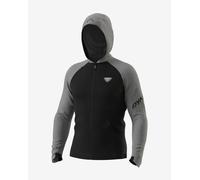 Dynafit 24/7 Ptc Zip Hoody M - felpa con cappuccio - uomo S Grey man Tencel/Lyocell,Polartec Alpha