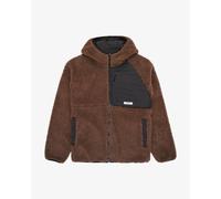 Pile Element Wolfe Sherpa marrone scuro - XL