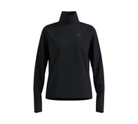 Odlo - Women's Mid Layer 1/2 Zip Essential Thermal - Maglia da corsa S nero