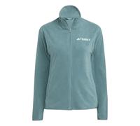 Pile full-zip da donna adidas Terrex Essentials Bleu S