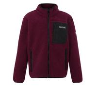 Pile full-zip per bambini Regatta Frankie Warm Rouge 15/16 ans