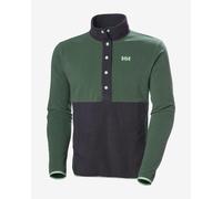 Pile Helly Hansen Daybreaker Snap Pullover verde blu scuro - S