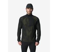 Pile Houdini Pace Flow Half Zip nero giallo - M