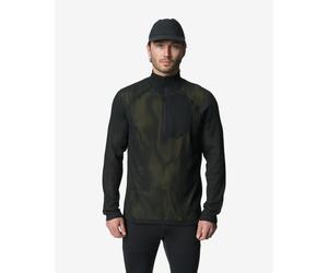 Pile Houdini Pace Flow Half Zip nero giallo - M