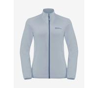 Pile Jack Wolfskin Kolbenberg Full Zip blu morbido donna - L