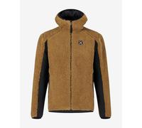 Pile Montura Sherpa Maglia Half Zip marrone scuro nero - M