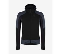 Pile Montura Stretch Color 2 Maglia Full Zip nero scuro grigio - L