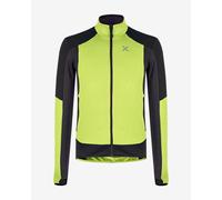 Pile Montura Stretch Color Maglia Full Zip giallo brillante nero - M