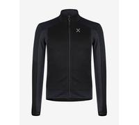 Pile Montura Stretch Colore Maglia Full Zip nero opaco - S