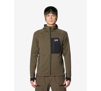 Pile Mountain Hardwear Polartec Power Grid Full Zip verde canna - XXL