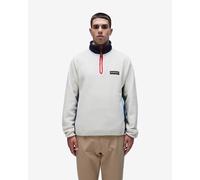 Pile Napapijri Argient Half Zip bianco puro nero - XXL